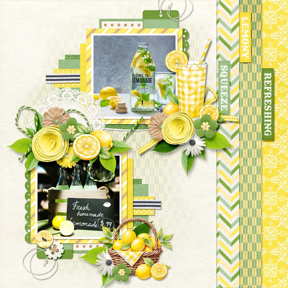 Lemony Gingham