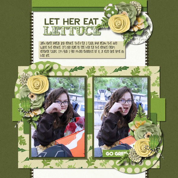 Let Her Eat Lettuce