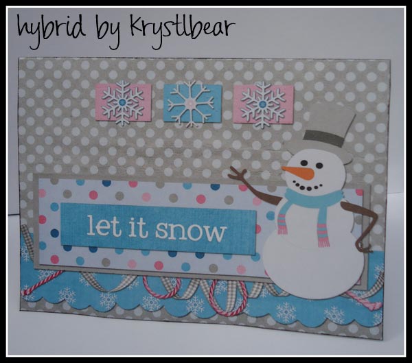 Let It Snow Card