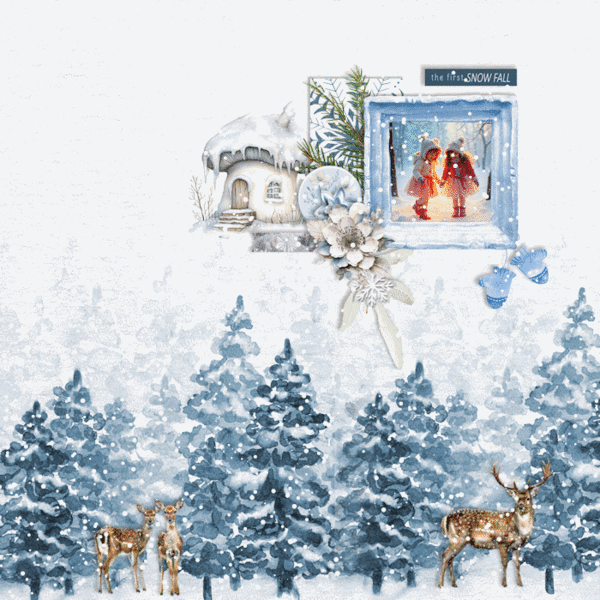 Let it snow with animation