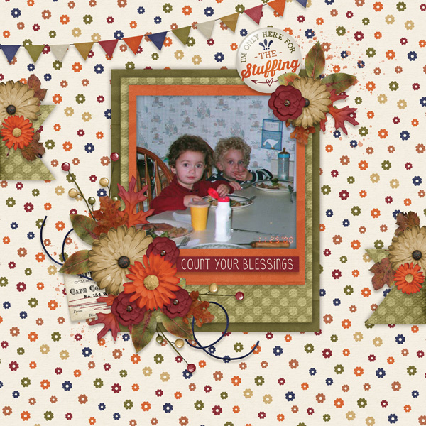 Let The Stuffing Begin-GS MONTHLY MIX, Autumn Bliss Temp-Miss Fish