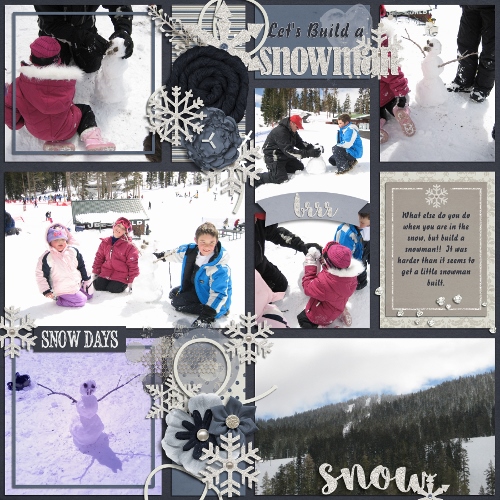 Let's Build A Snowman