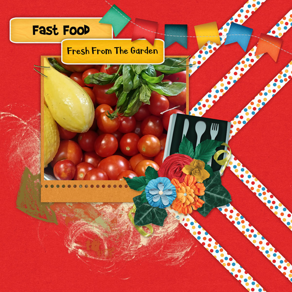 Let's Eat Fast Food-Memory Mosaic