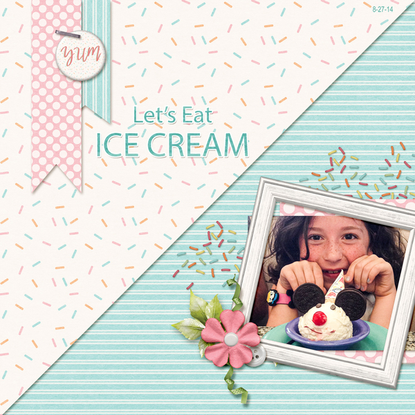 Let's eat ice cream