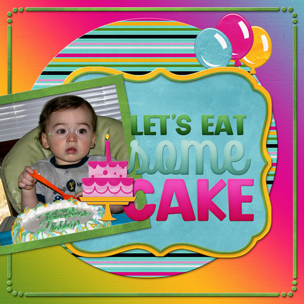 Let's eat some cake