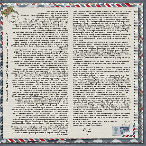 Letter Home