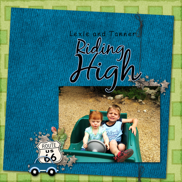 Lexie and Tanner Ridin' High