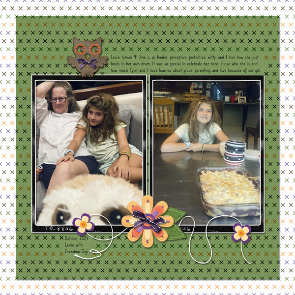 Lexie is 9