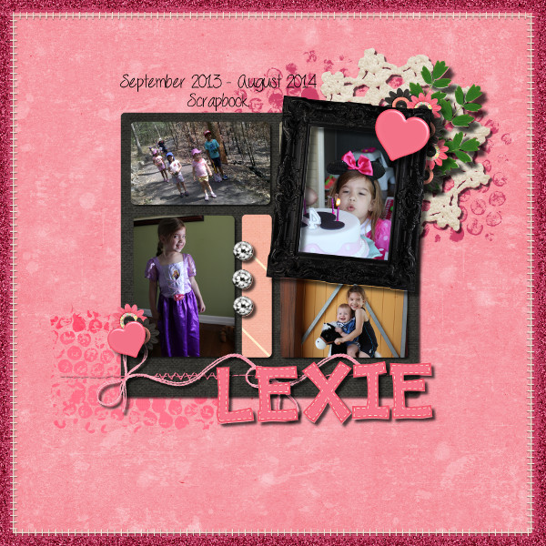 Lexie Yearbook Cover Page