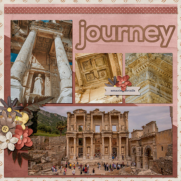 Library of Celsus - Left