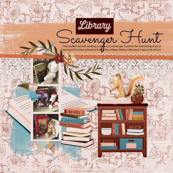 Library scavenger hunt