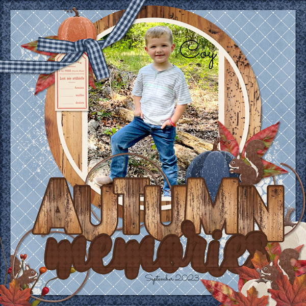 Life Chronicled Autumn kit from Designs by Connie Prince