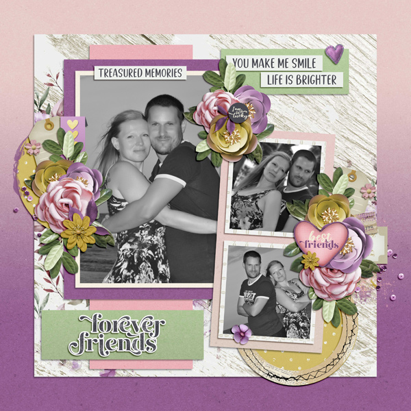 life is brighter with you on my side