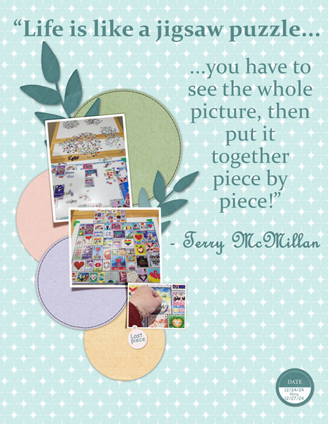 Life is Like a Jigsaw Puzzle