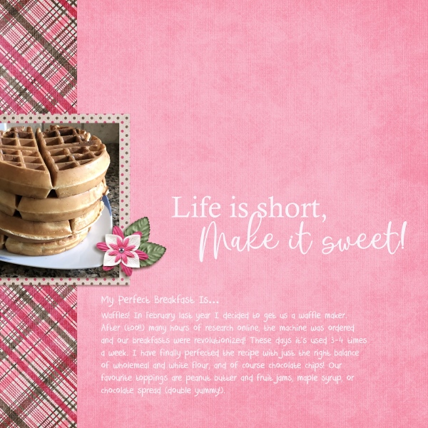 Life is sweet