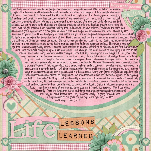 Life Lessons Learned