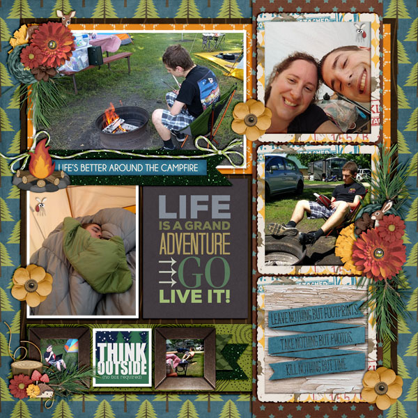 Life's better camping