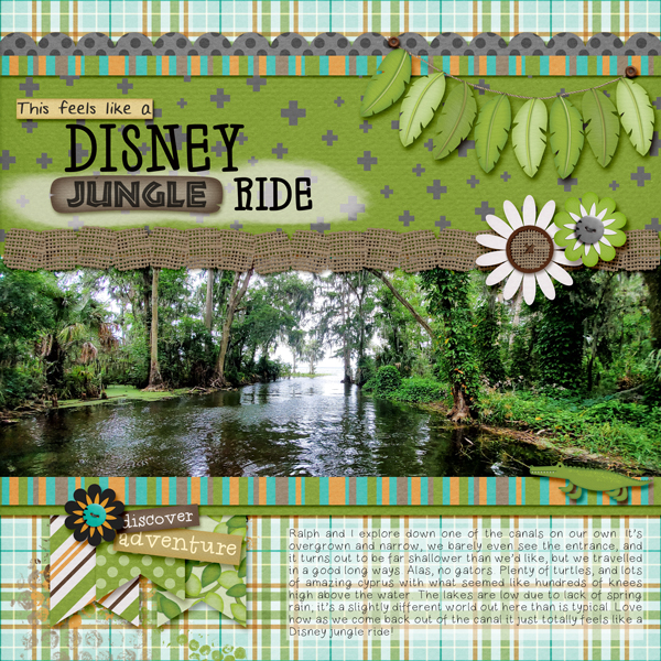 like a Disney jungle ride