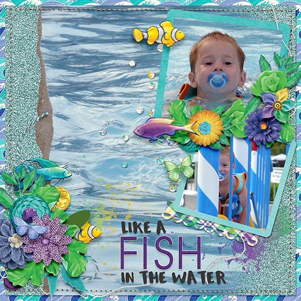 like a fish in the water