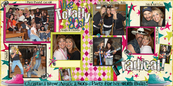 Like totally 80s 2 page LO