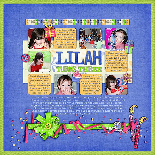 Lilah's 3rd Birthday