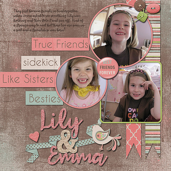 Lily and Emma 2010