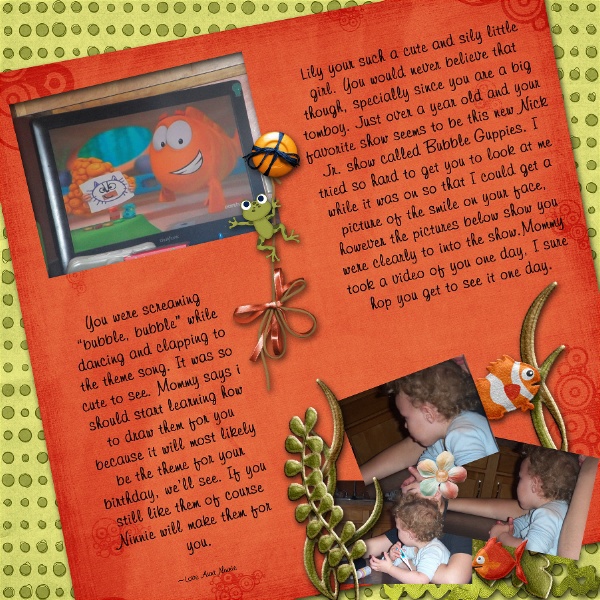 Lily and the bubble guppies