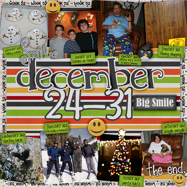 Lisa's Week Fifty Two!