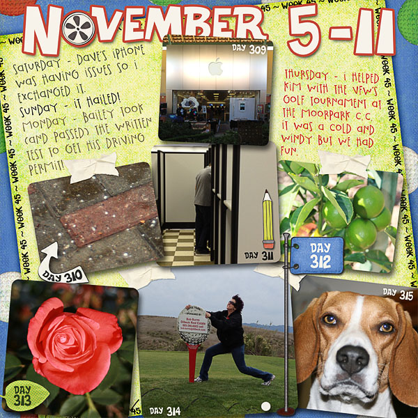 Lisa's Week Forty-Five