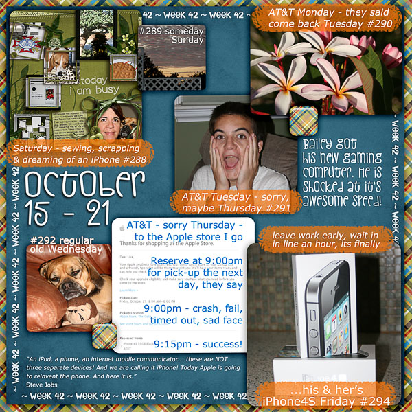 Lisa's Week Forty-Two