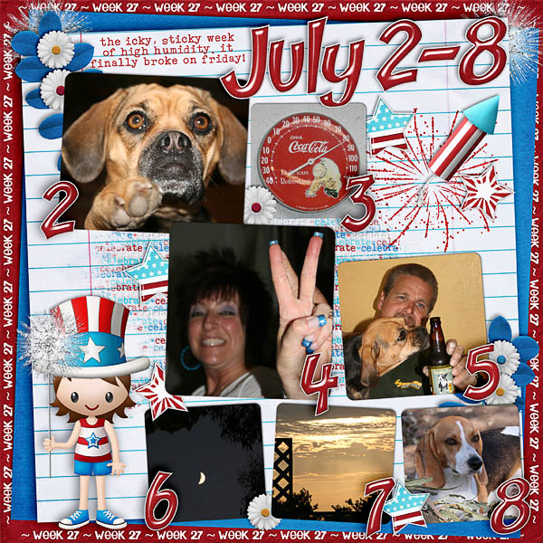 Lisa's Week Twenty Seven