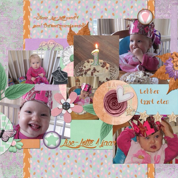 Lise-Lotte 1 jaar