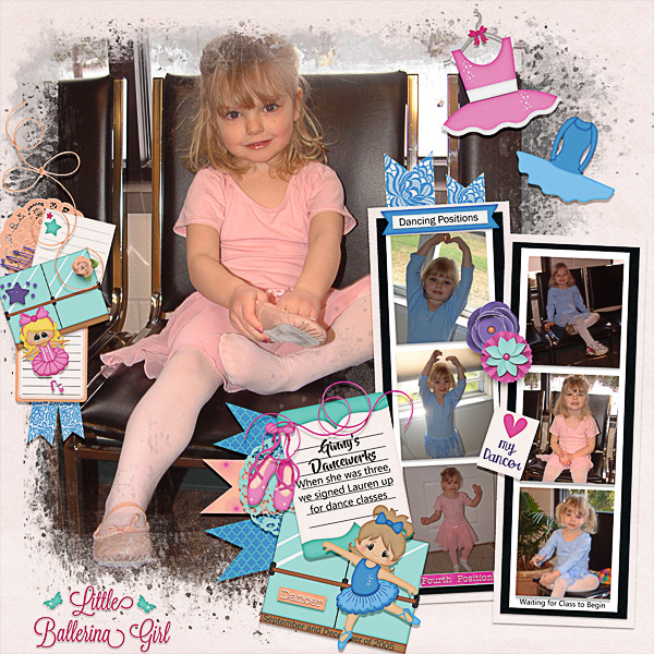 Little Ballerina Girl