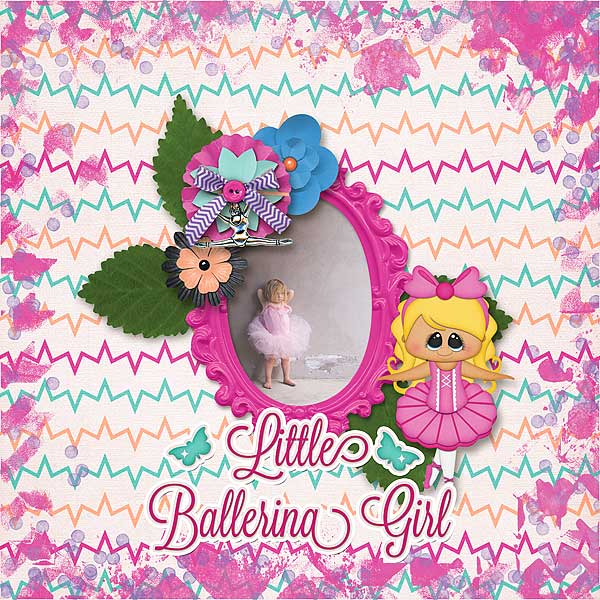 Little Ballerina Girl