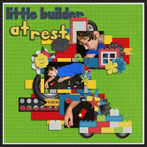 Little Builder at Rest