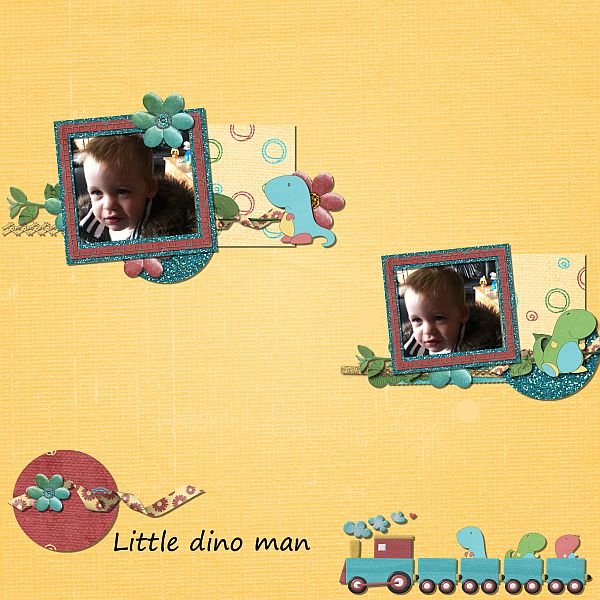 Little dino man
