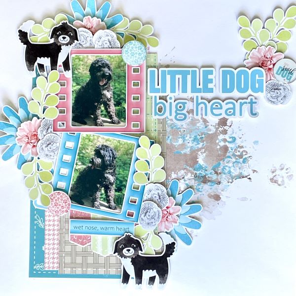 Little Dog Big Heart - Hybrid Page