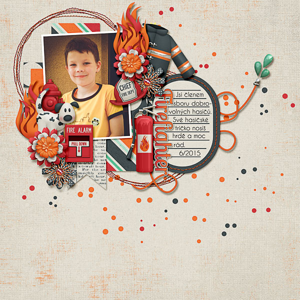 Little firefighter