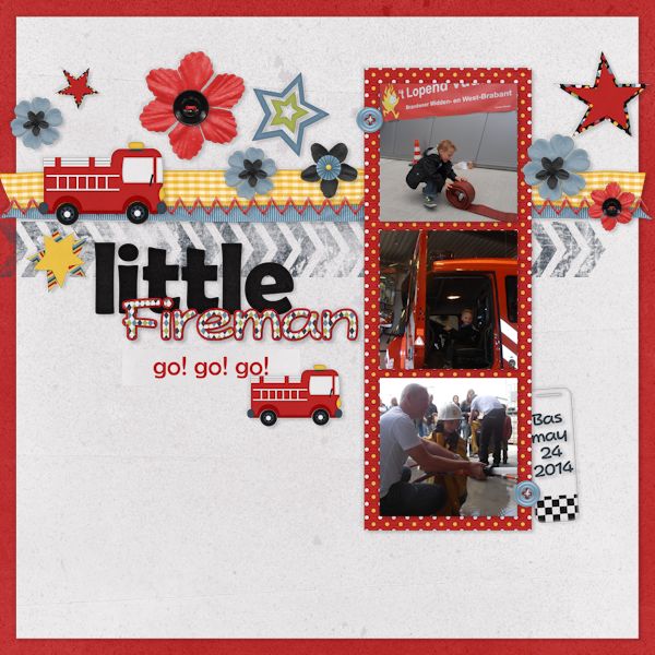 Little Fireman Go Go Go