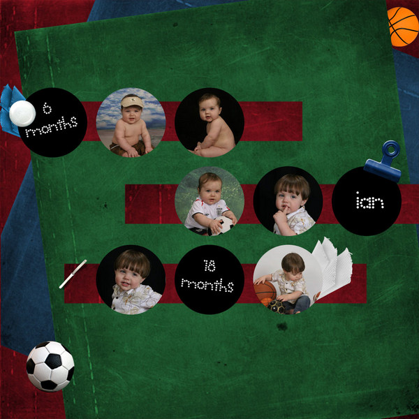 Little Ian - March Template Challenge