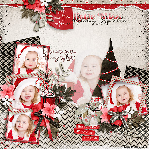 little miss holiday sparkle