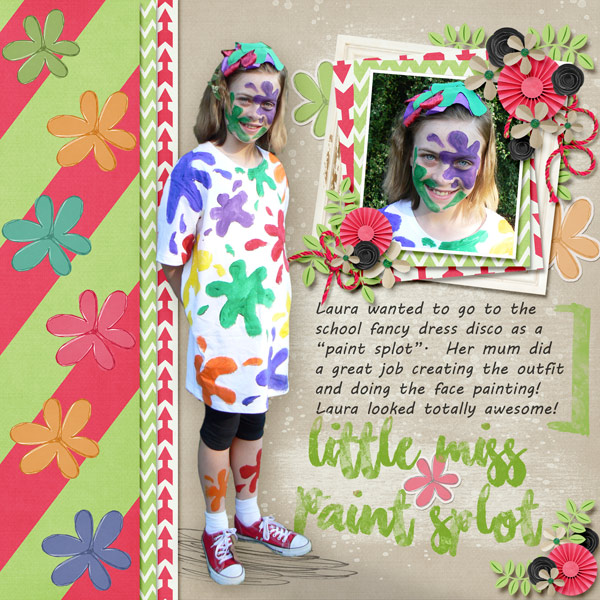 Little Miss Paint Splot