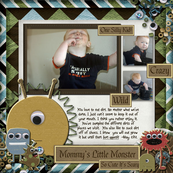 Little monster dirt eater