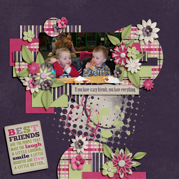 Little Rad Trio - BFF / Southern Serenity Designs by Amber Morrison - Black