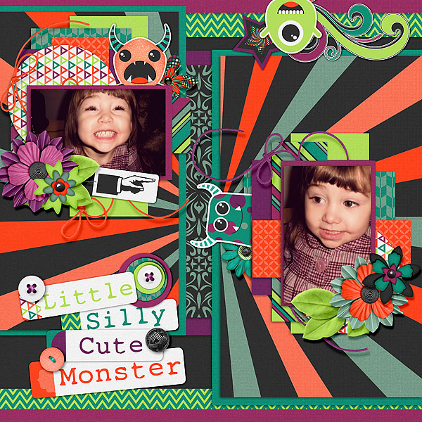 Little Silly Cute Monster