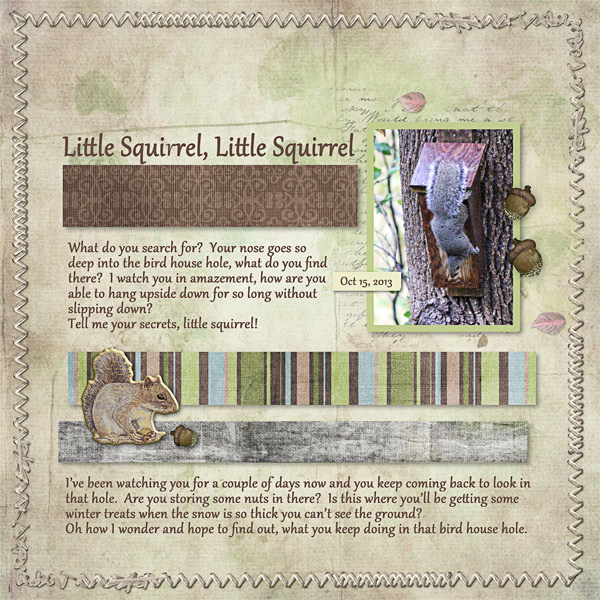 Little Squirrel, Little Squirrel,