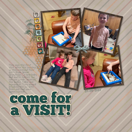 Littles Come for a Visit