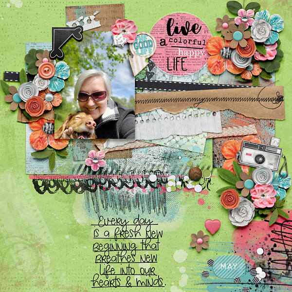 Live A Colorful Happy Life