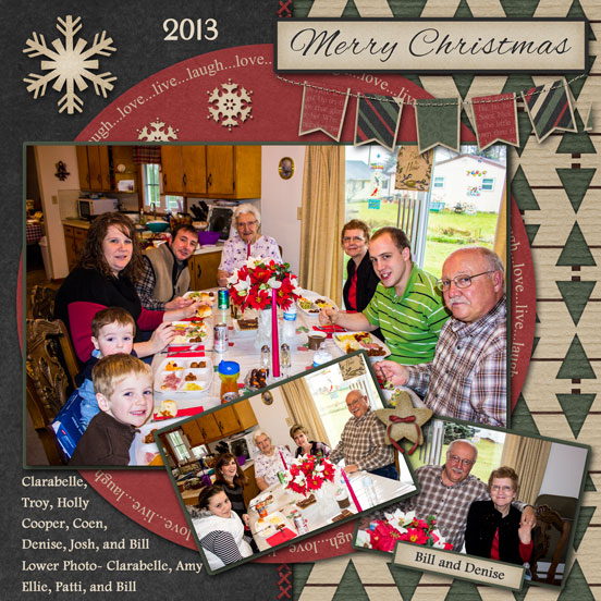 Live, Laugh, Love Christmas Dinner 2013