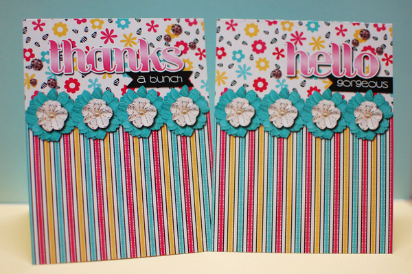Live Love Sparkle cards